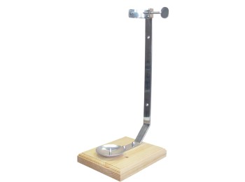 Jamonero vert. madera+acero inox el zorro
