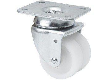 Rueda gir 050mm 2-0039 pl.070x055 090kg.liso pp bl i bp alex