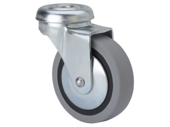 Rueda gir 030mm 1-0215 ag/pas 015kg.liso gom n/g bd pgi alex