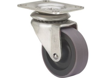 Rueda gir 060mm 2-1034 pl.051x051 040kg.liso gom n/g z pgi a