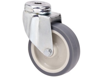 Rueda gir 060mm tw0242 ag/pas 050kg goma gr alex