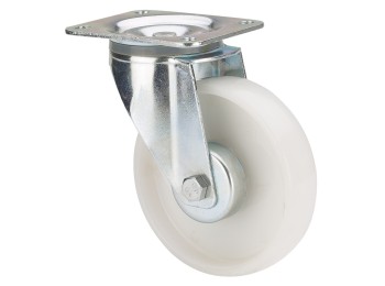 Rueda gir 100mm tw0197 pl. 150kg pol bl alex