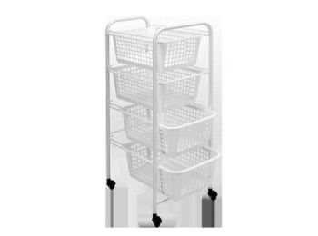 Verdulero coc 4c 38x30x83cm pl bl miami metaltex