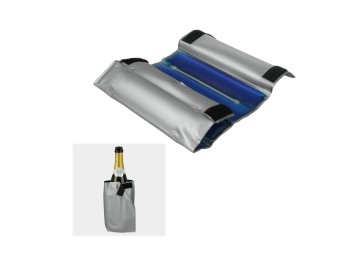 Funda enfriador botellas adaptable cool metaltex