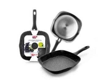 Grill plancha 28cm rayas c/m ind al/fu natura ibili