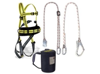 Arnes seg dorsal/frontal completo cinturon  cuerda 1,5mt ste