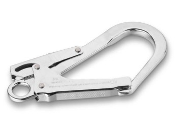 Mosqueton seg 55mm gancho automatico acero halcon steelpro