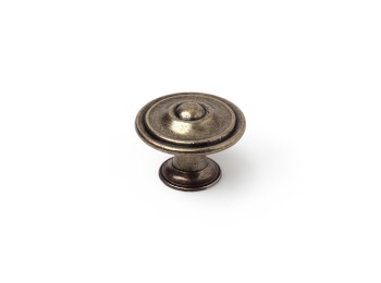 Pomo mueb 35mm zamak cuero rei