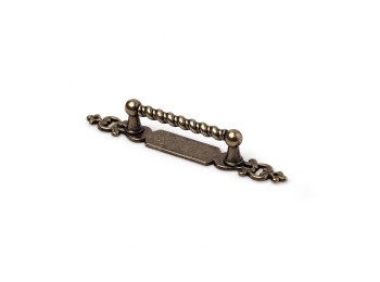 Pomo mueb 64mm zamak cuero salomon rei