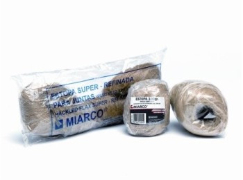 Estopa fontan juntas 200gr refinada madeja miarco