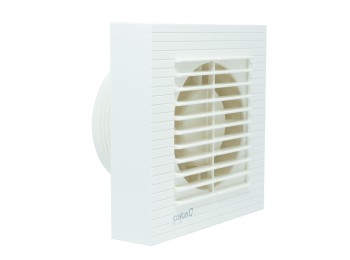 Extractor baño muro-techo 100mm bl b-10 timer cata