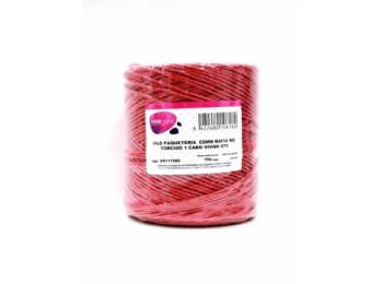 Hilo paqueteria 750gr 02mm rafia ro torcido 1 cabo vivah 675