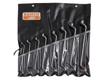 Llave estrella acodada 6-7-30-32mm 2 bocas bahco 12 pz