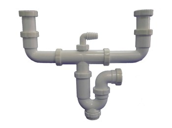 Sifon evac curvo 1 1/2