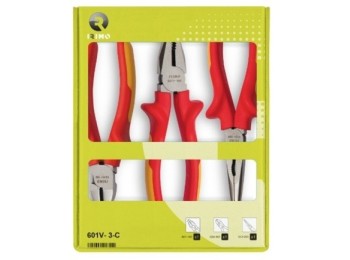 Alicate elec un180+ct160+b/r200 aisl.1000v m/bim irimo 3 pz