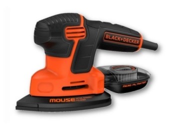 Lijadora orb. 120w ka2000-qs mouse empuñ.+rec.polvo b&d