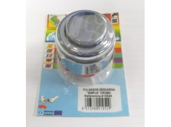 Pulsador cisterna descarga simple cr s&m