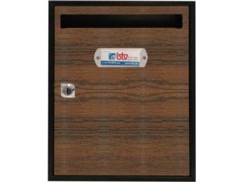 Buzon inter. 300x240x80mm vert btv acero sapel teide