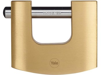 Candado seg 90mm arco rectangular lat yale