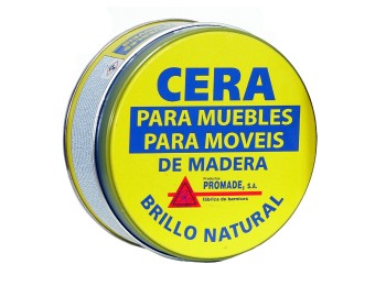 Cera muebles mad 250 gr nogal preparada promade