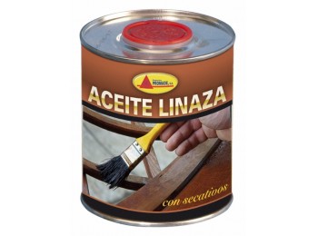 Aceite linaza protector 750 ml envase metálico Promade 100% natural