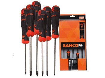 Destornillador pl/recta/ph bahcofit bahco 6 pz