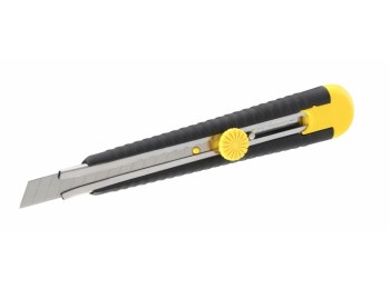 Cutter prof 9mm r/bloqueo hoja a/inox pp stanley