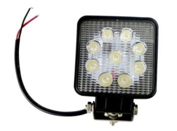 Proyector ilumin led 12-24v/27w/ip67 vehiculo tecnocem