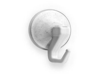 Colgador hog Ø 51x32mm ventosa g/plas bl art. 1208-2+ inofix