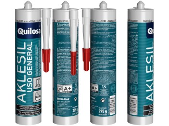 Silicona acida u/gral 280 ml tr. c/fung aklesil quilosa