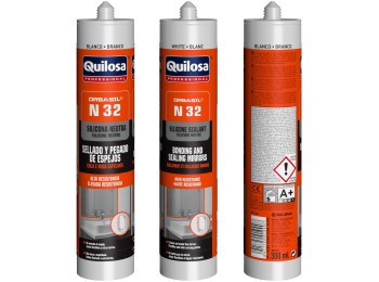 Silicona neutra espejos 300 ml bl orbasil n-32 quilosa