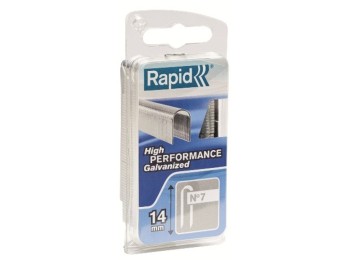 Grapa elec cable 14mm nº7 rapid 960 pz