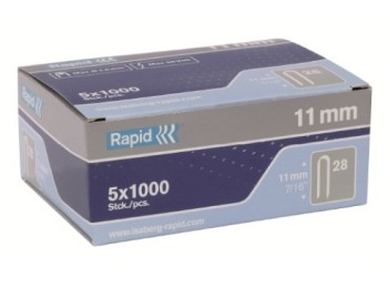 Grapa elec cable 10mm nº28 rapid 5.000 pz