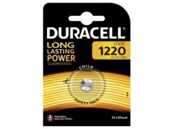 Pila boton 1220 duracell