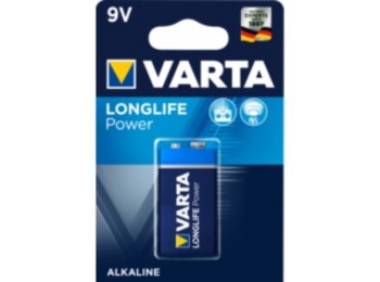 Pila alcalina 6lr61 9v high energy varta