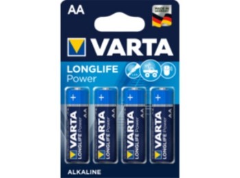 Pila alcalina lr06 aa 1,5v high energy varta 4 pz