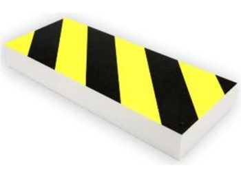 Protector aparcam. plano 380x150x45mm espuma polietileno neg