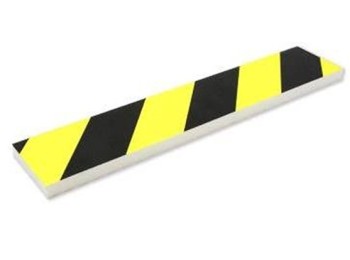 Protector aparcam. plano 400x75x15mm espuma polietileno neg/