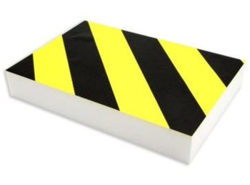 Protector aparcam. plano 295x195x45mm espuma polietileno neg