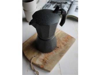 Cafetera italiana induccion 6tz alu gr stone oroley