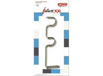 Soporte barra cort 19mm doble met niq futura 21 epid