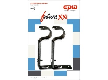 Soporte barra cort 19mm exten met ne futura 21 epid 2 pz