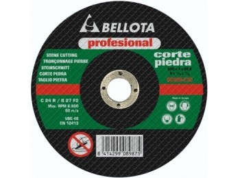 Disco corte piedra 230x3x22 mm bellota