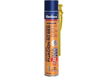 Espuma adh poliu. 750 ml multim fijacion 60seg canula quilos