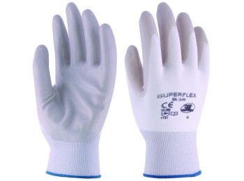 Guante mecanico l09 p/nit superflex nyl bl/gr 3l