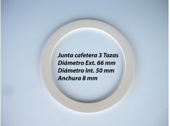 Junta cafetera 03tz goma oroley sanfor 2 pz