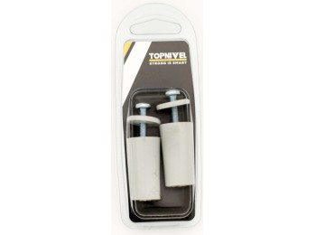 Tope pers 40mm tornillo metalico pl gr nivel 2 pz