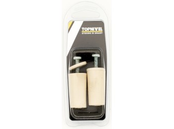 Tope pers 40mm tornillo metalico pl marf nivel 2 pz