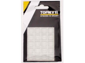 Tope prot.golpes 12,5x12,5x5,8mm adh antidesl tra nivel 20 p