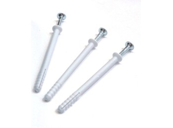 Taco clavo 6x80 nyl nvz nivel 100 pz